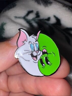 This RipNDip "Nerm & Jerry" enamel pin